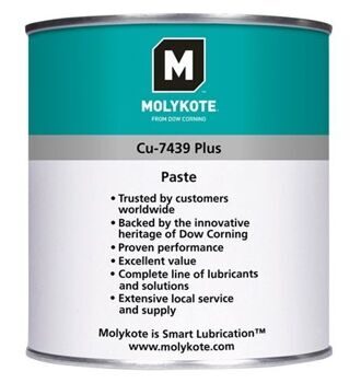 Molykote Cu-7439 Plus медная смазка
